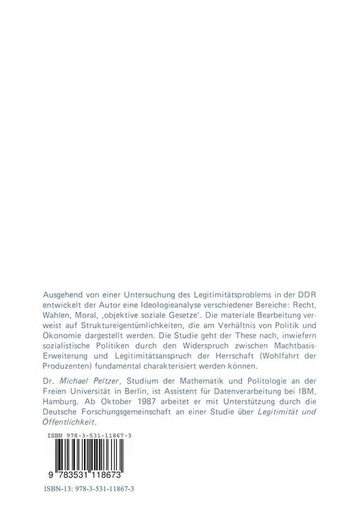 Produktbild: Sozialistische Herrschaft und materielle Interessen