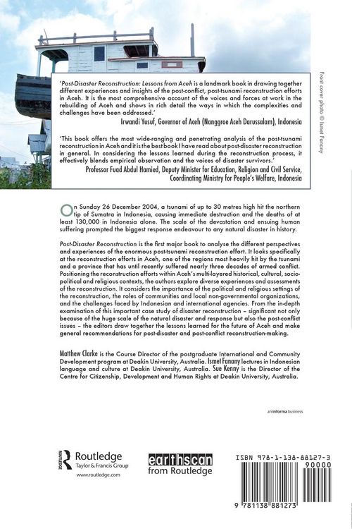 Produktbild: Post-Disaster Reconstruction