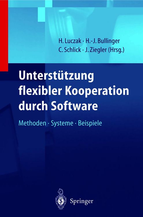 Produktbild: Unterst&uuml;tzung flexibler Kooperation durch Software