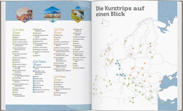 Produktbild: LONELY PLANET Bildband Die besten Kurztrips durch Europa