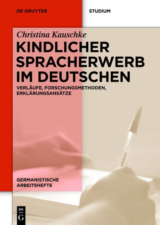 Produktbild: Kindlicher Spracherwerb im Deutschen