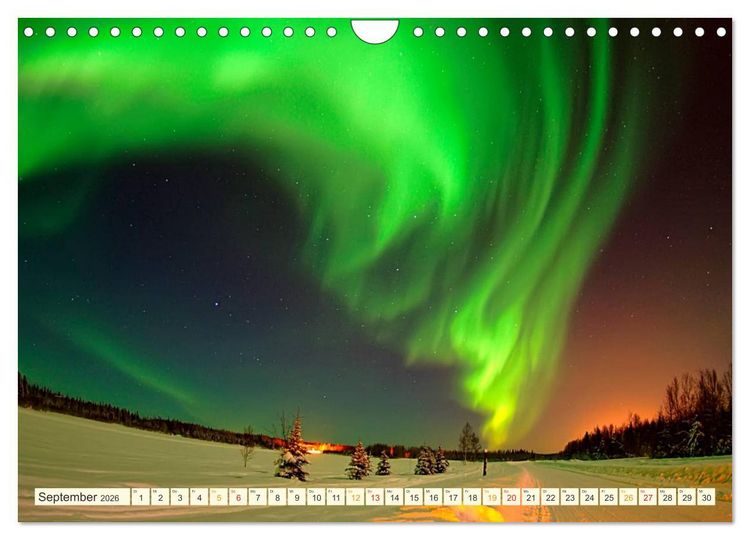 Produktbild: B&uuml;hne frei f&uuml;r - Alaska (Wandkalender 2026 DIN A4 quer), CALVENDO Monatskalender