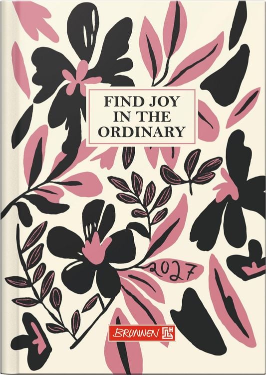 Produktbild: BRUNNEN 1073115037 Taschenkalender Mod. 731 2027 "Bloom" A6, Papier