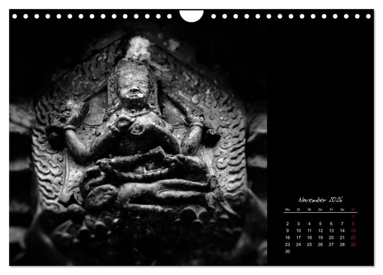 Produktbild: Worte des Buddha 2026 (Wandkalender 2026 DIN A4 quer), CALVENDO Monatskalender
