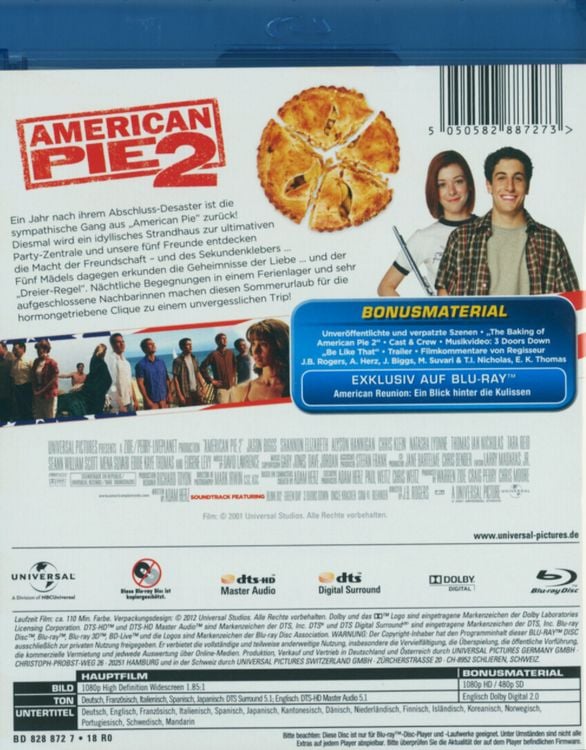 Produktbild: American Pie 2 - Ungek&uuml;rzt