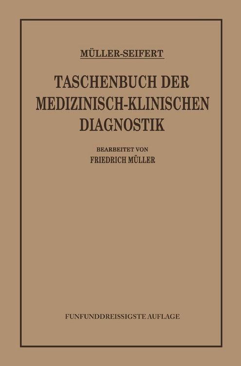 Produktbild: Taschenbuch der Medizinisch-Klinischen Diagnostik