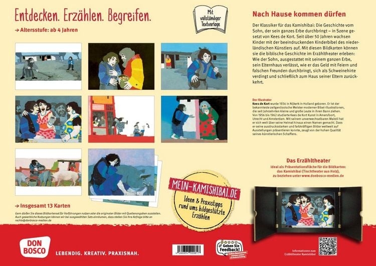 Produktbild: Der verlorene Sohn. Kamishibai Bildkartenset