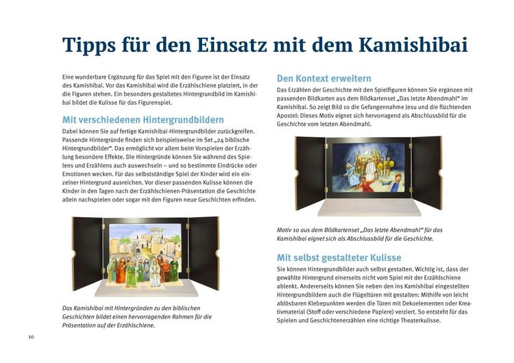 Produktbild: Gr&uuml;ndonnerstag: Das letzte Abendmahl. Erz&auml;hlschienen-Figurenset