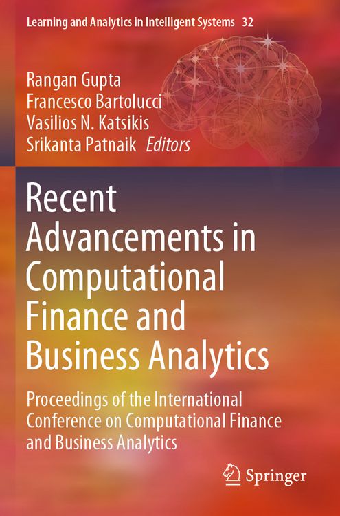 Produktbild: Recent Advancements in Computational Finance and Business Analytics