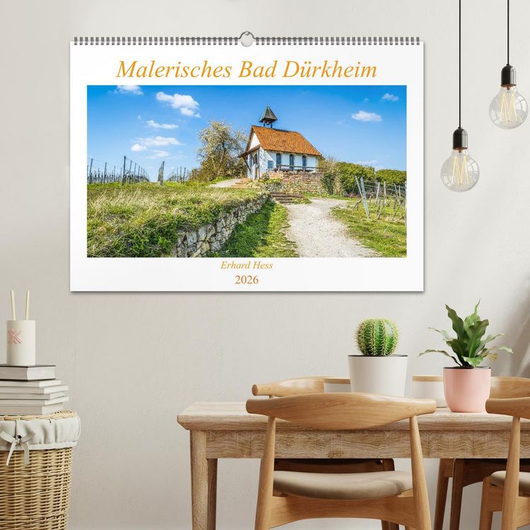 Produktbild: Malerisches Bad D&uuml;rkheim (Wandkalender 2026 DIN A2 quer), CALVENDO Monatskalender