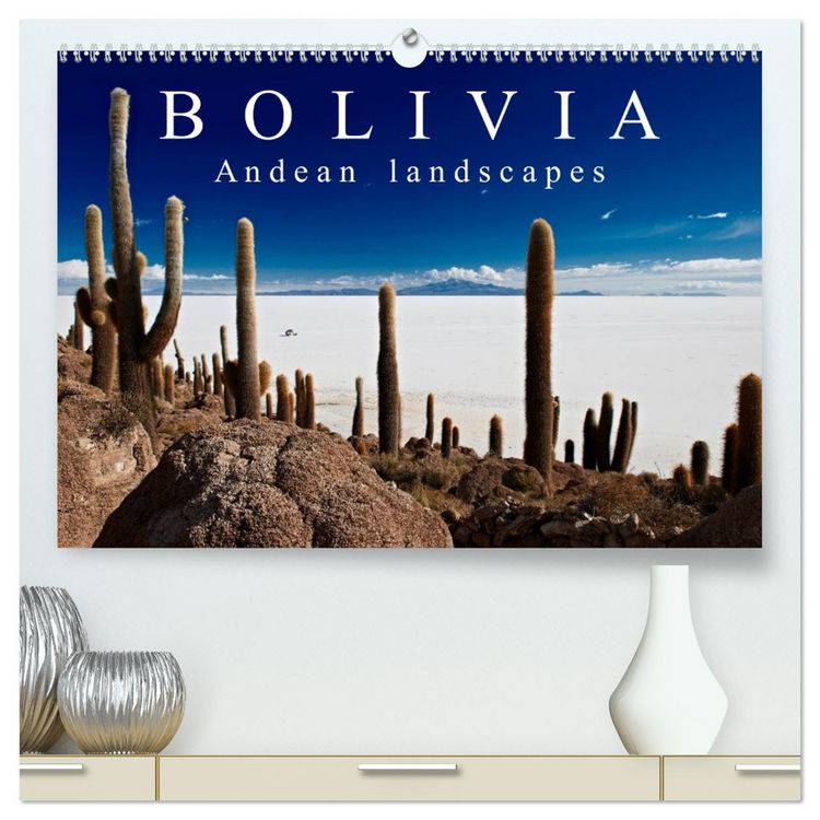 Produktbild: Bolivia Andean landscapes / UK-Version (High Quality Premium Wall Calendar 2026 DIN A2 landscape),CALVENDO 12 Month Wall Calendar