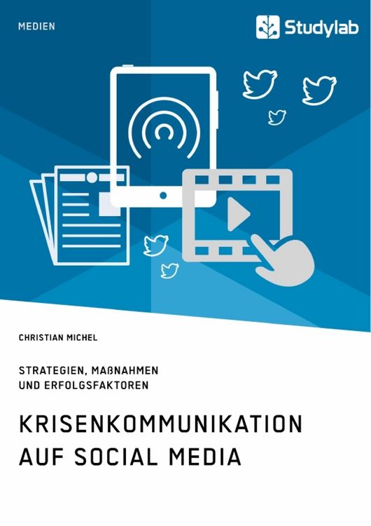 Produktbild: Krisenkommunikation auf Social Media. Strategien, Ma&szlig;nahmen und Erfolgsfaktoren