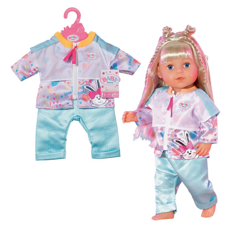 Produktbild: BABY born Freizeitanzug Aqua 43cm