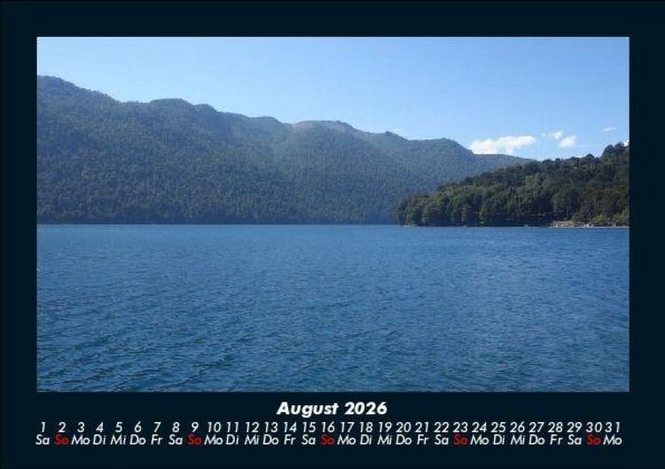Produktbild: Seeblick 2026 Fotokalender DIN A5