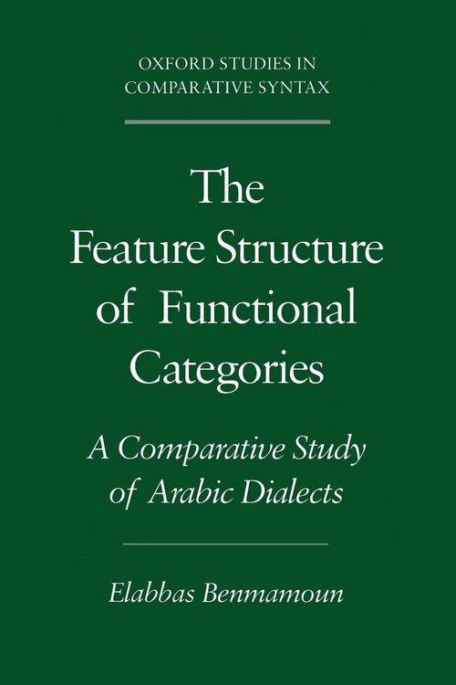 Produktbild: The Feature Structure of Functional Categories