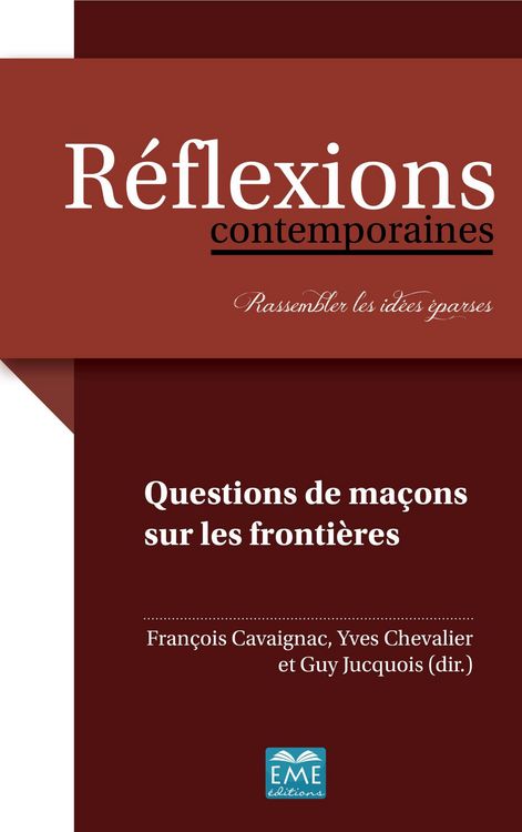 Produktbild: Questions de ma&ccedil;ons sur les fronti&egrave;res