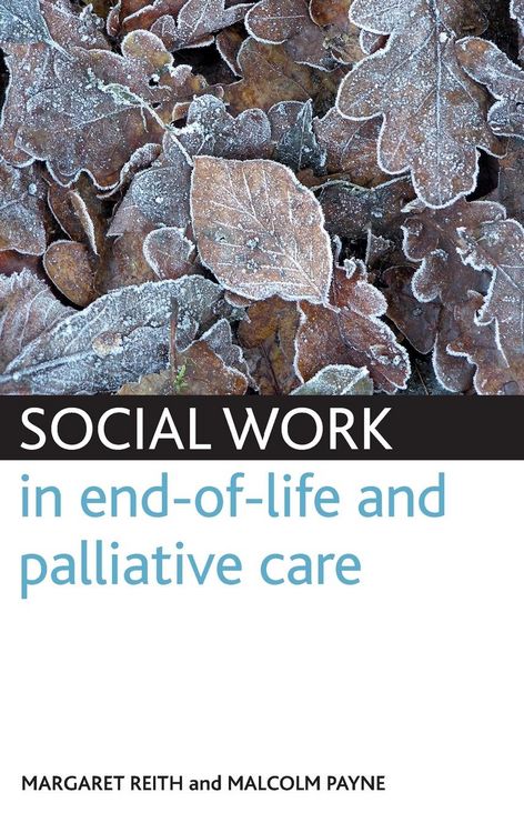 Produktbild: Social work in end-of-life and palliative care