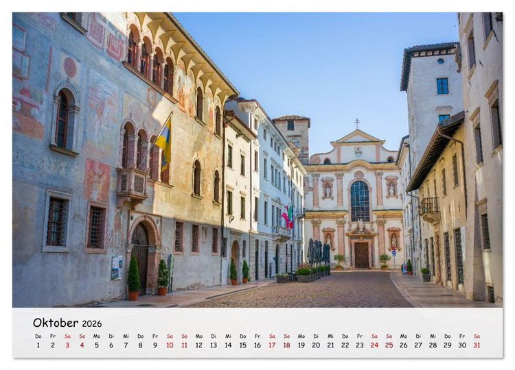 Produktbild: Trient - Hauptstadt des Trentino (Wandkalender 2026 DIN A3 quer), CALVENDO Monatskalender