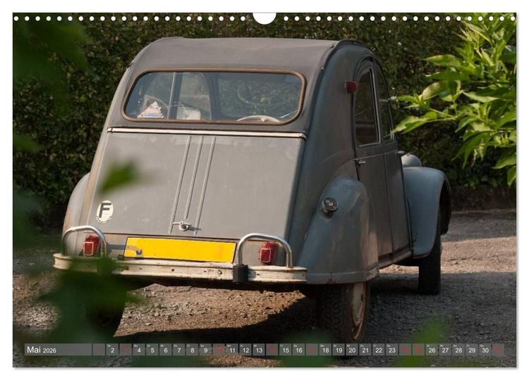 Produktbild: Citro&euml;n 2CV Alte Liebe rostet nicht (Wandkalender 2026 DIN A3 quer), CALVENDO Monatskalender