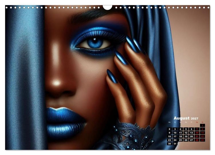 Produktbild: Eleganz, Farbe und Anmut (Wandkalender 2027 DIN A3 quer), CALVENDO Monatskalender