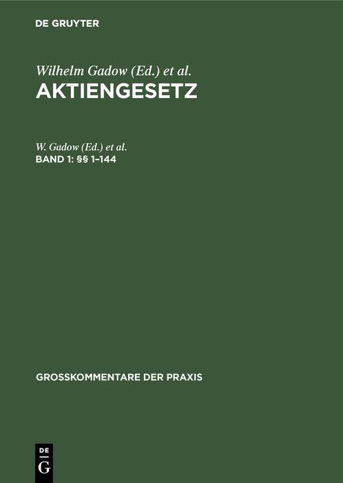 Produktbild: &sect;&sect; 1-144