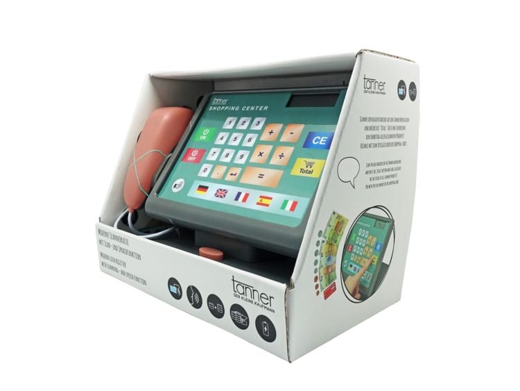 Produktbild: Moderne Scannerkasse Scan und Sprachf.