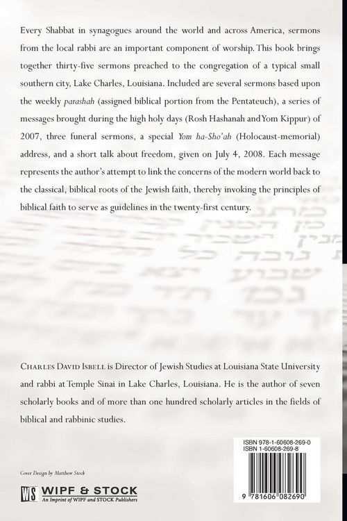 Produktbild: Sermons from a Southern Rabbi