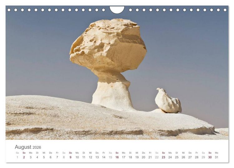 Produktbild: Impressionen - Wei&szlig;e W&uuml;ste (Wandkalender 2026 DIN A4 quer), CALVENDO Monatskalender
