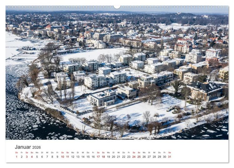 Produktbild: Potsdam - UNESCO Weltkulturerbe und Stadt der Schl&ouml;sser und G&auml;rten (Wandkalender 2026 DIN A2 quer), CALVENDO Monatskalender