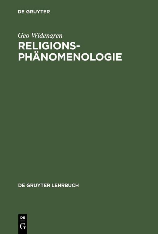 Produktbild: Religionsph&auml;nomenologie