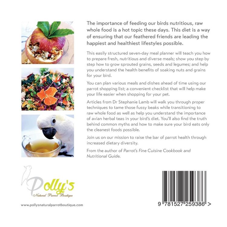 Produktbild: A Parrot's Healthy Meal Planner