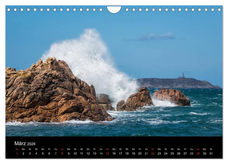 Produktbild: Unterwegs in der Bretagne (Wandkalender 2026 DIN A4 quer), CALVENDO Monatskalender