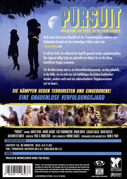 Produktbild: Pursuit - S&ouml;ldner kennen kein Erbarmen