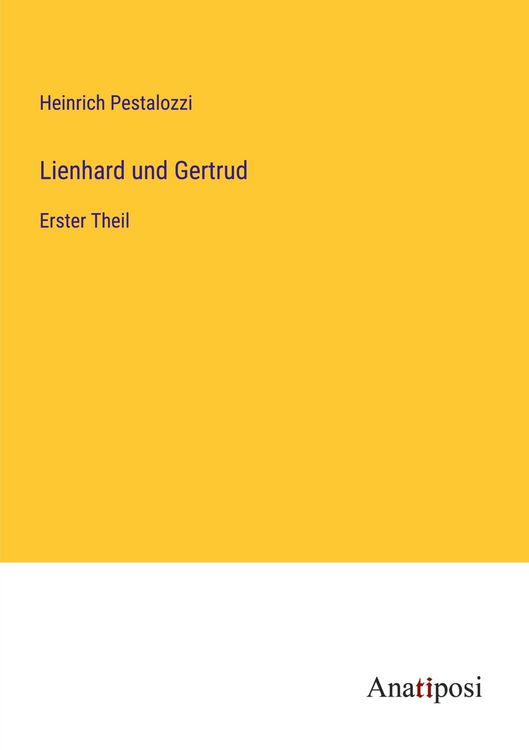 Produktbild: Lienhard und Gertrud