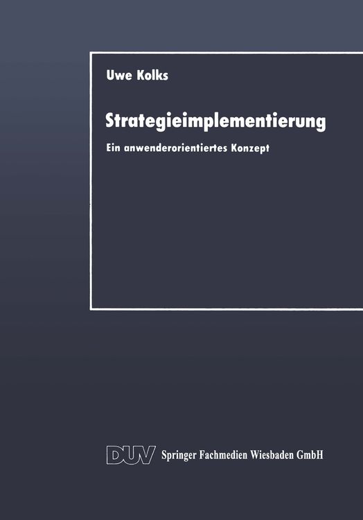 Produktbild: Strategieimplementierung