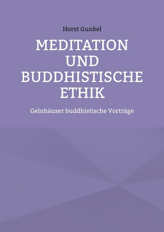 Produktbild: Meditation und buddhistische Ethik