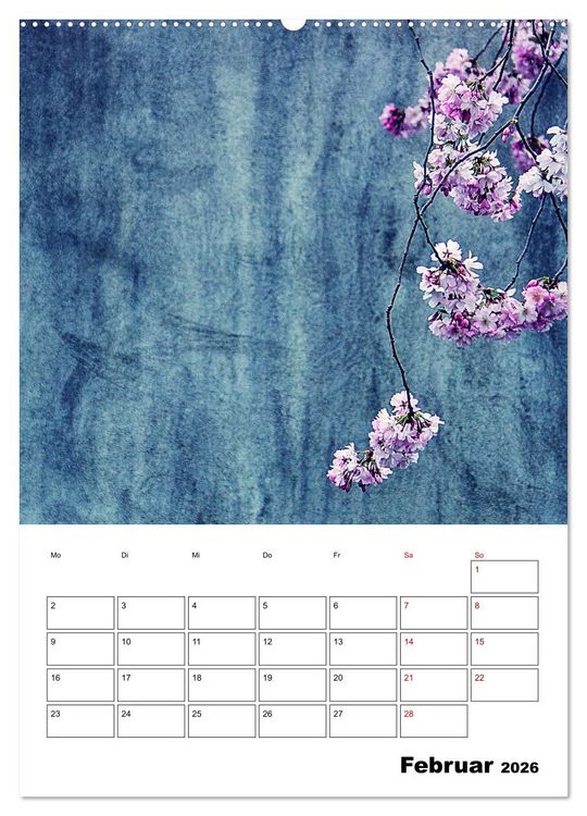 Produktbild: Mauerbl&uuml;mchen - Poesie im Allt&auml;glichen als Monatsplaner (Wandkalender 2026 DIN A2 hoch), CALVENDO Monatskalender