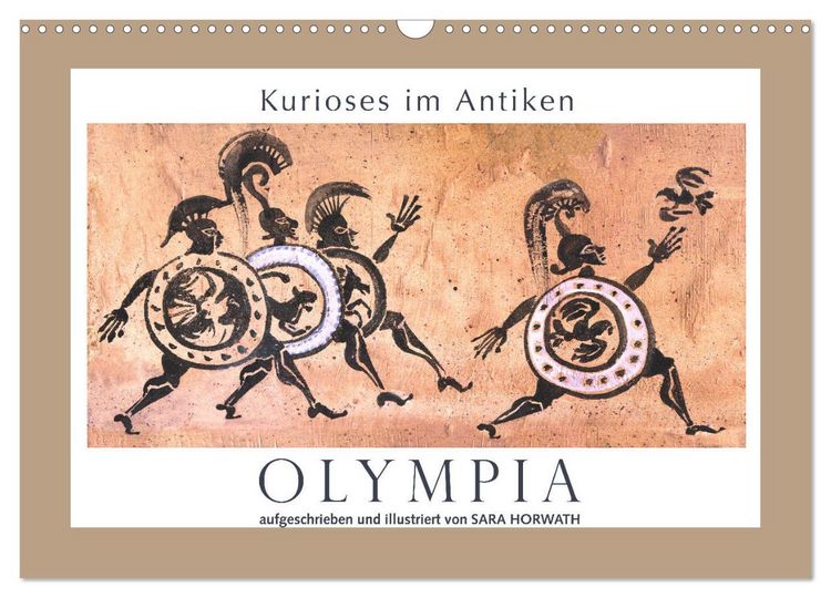 Produktbild: Kurioses im Antiken Olympia (Wandkalender 2027 DIN A3 quer), CALVENDO Monatskalender