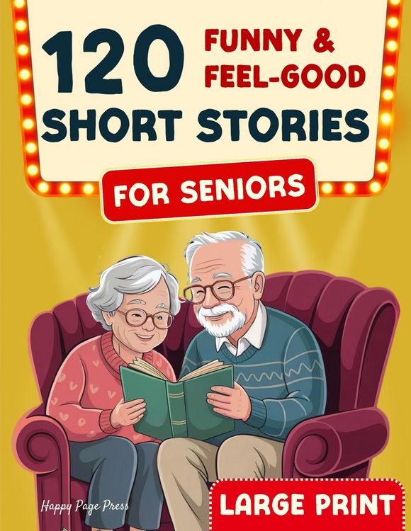 Produktbild: 120 Funny & Feel-Good Short Stories for Seniors