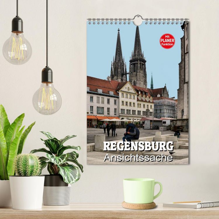 Produktbild: Regensburg - Ansichtssache (Wandkalender 2026 DIN A4 hoch), CALVENDO Monatskalender