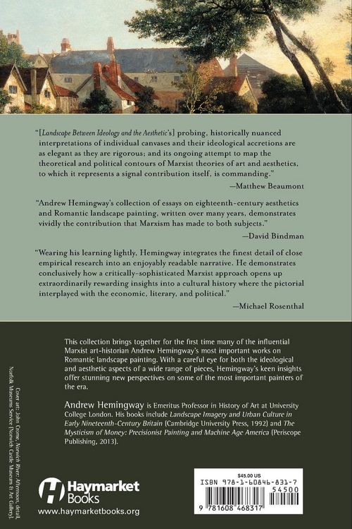 Produktbild: Landscape Between Ideology and the Aesthetic