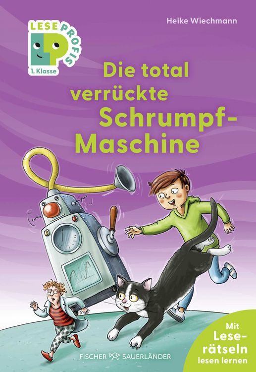 Produktbild: Leseprofis &ndash; Die total verr&uuml;ckte Schrumpf-Maschine, 1. Klasse