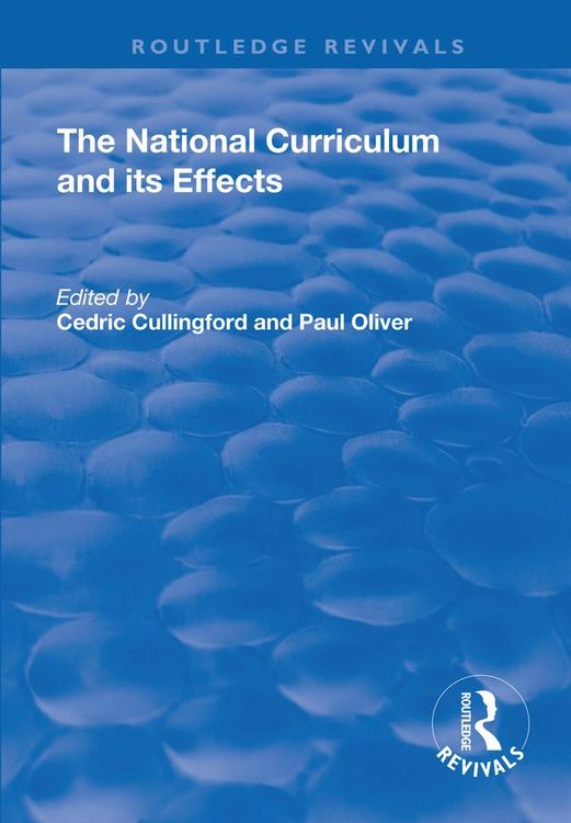 Produktbild: The National Curriculum and its Effects