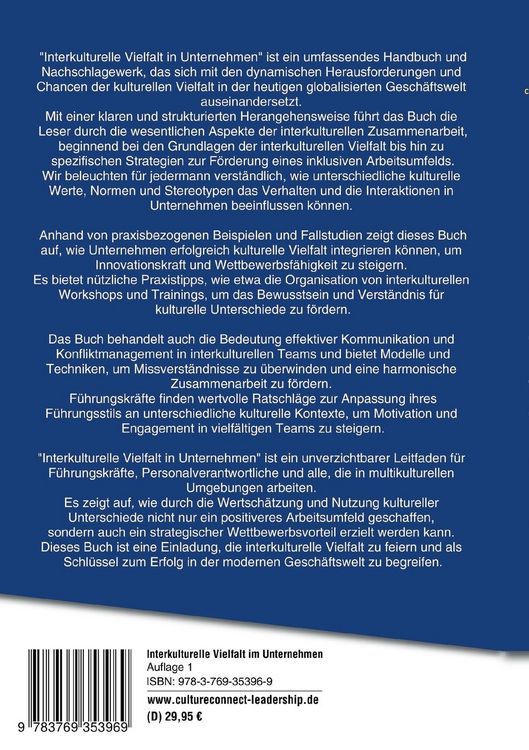 Produktbild: Interkulturelle Vielfalt im Unternehmen