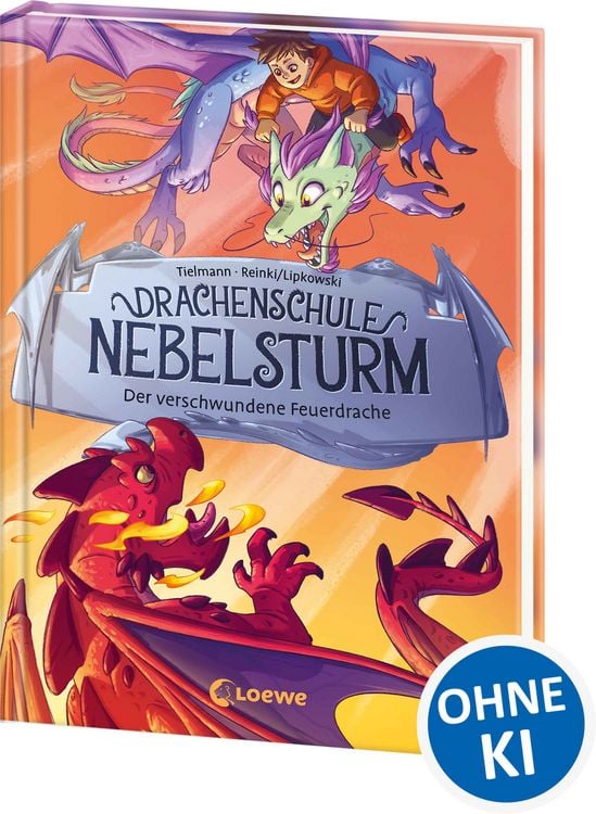 Produktbild: Drachenschule Nebelsturm (Band 2) - Der verschwundene Feuerdrache