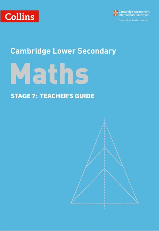 Produktbild: Collins Cambridge Lower Secondary Maths - Stage 7: Teacher's Guide