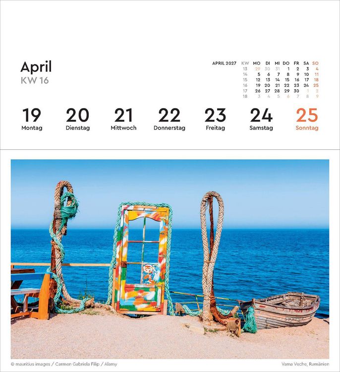 Produktbild: T&uuml;ren - KUNTH Postkartenkalender 2027