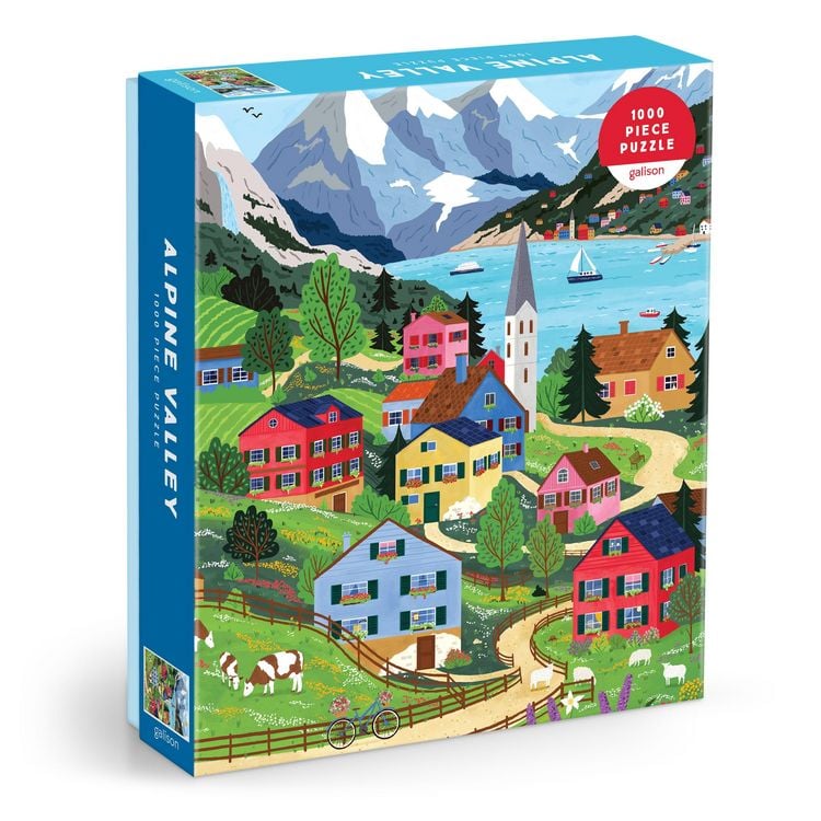 Produktbild: Alpine Valley 1000 Piece Puzzle