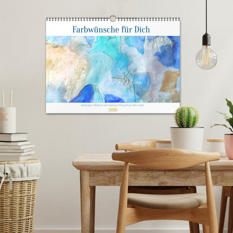 Produktbild: Farbw&uuml;nsche f&uuml;r Dich (Wandkalender 2026 DIN A3 quer), CALVENDO Monatskalender