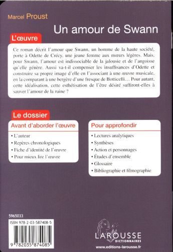 Produktbild: Un amour de Swann